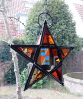 Sterren - Ster glas in lood