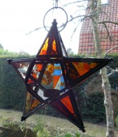 Sterren - Ster glas in lood