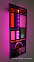 Lampen - Roeltje, sfeerlamp glas in lood